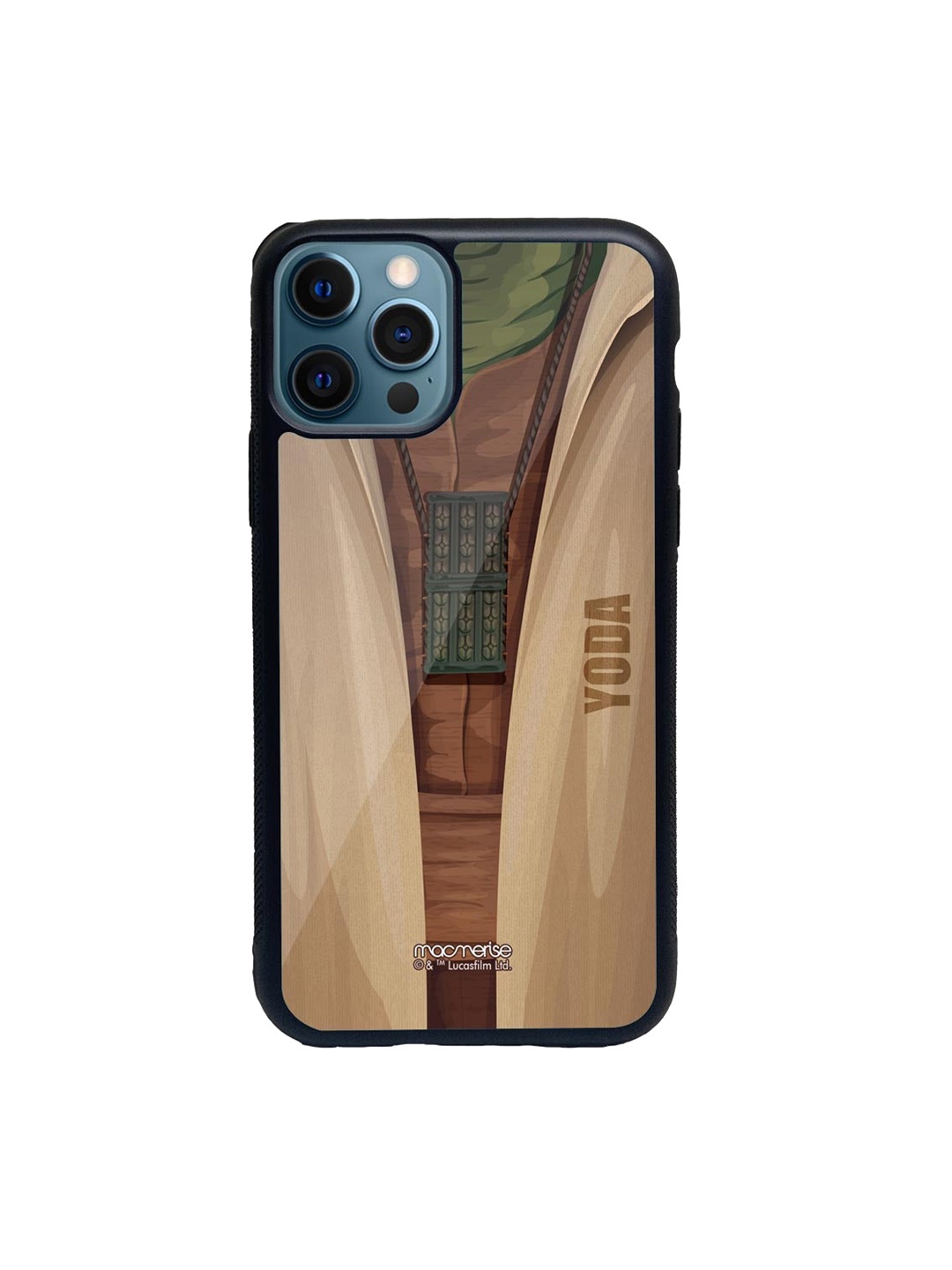

macmerise Green & Beige Attire Yoda Glass iPhone 12 Pro Phone Case