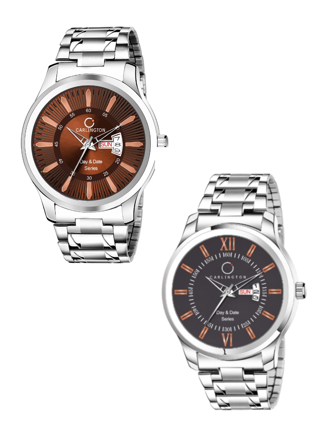 

CARLINGTON Men Multicoloured Analogue Watch, Multi