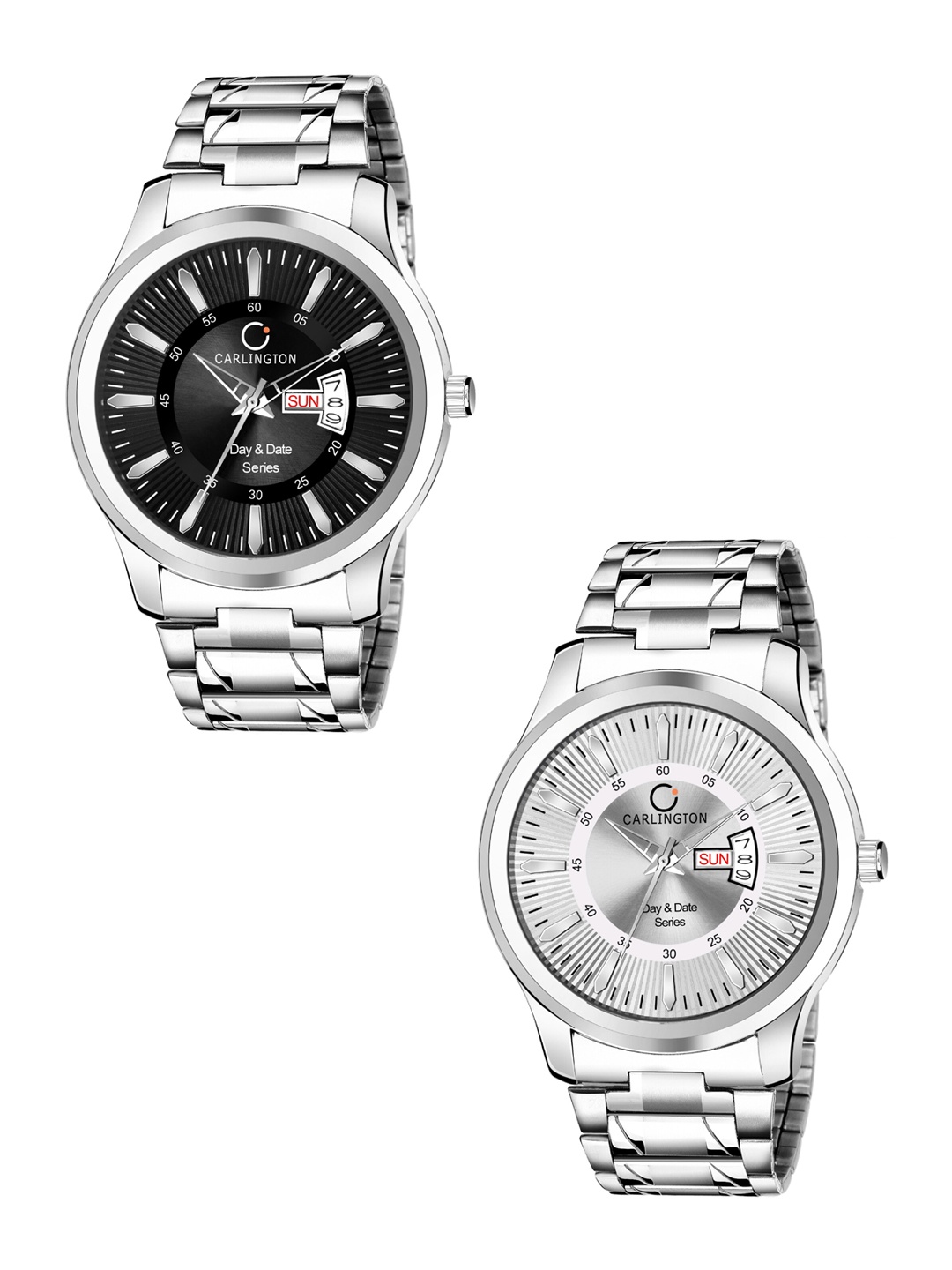 

CARLINGTON Men Multicoloured Analogue Watch, Multi