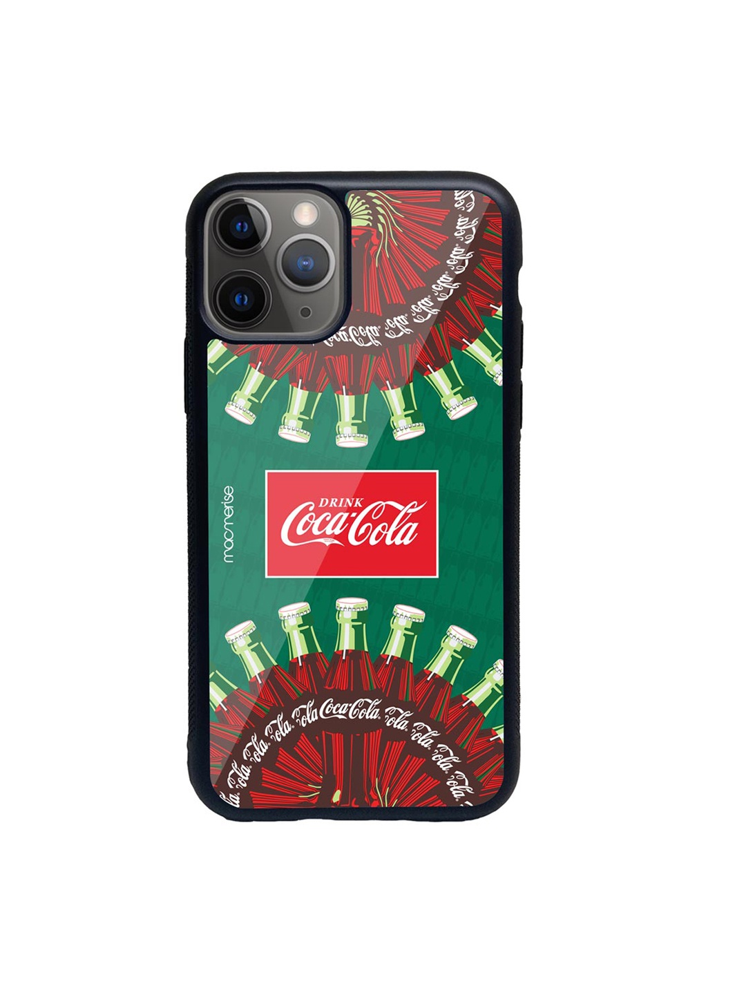 

macmerise Green & Red Drink Coke Printed iPhone 11 Pro Back Case