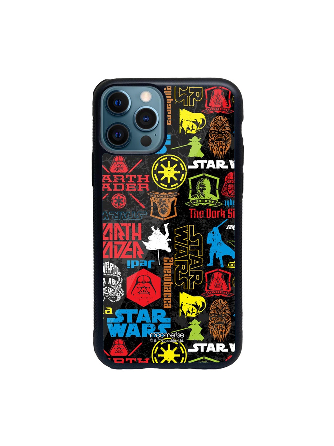 

Macmerise Red & Blue Star Wars Mashup Glass iPhone 12 Pro Phone Case
