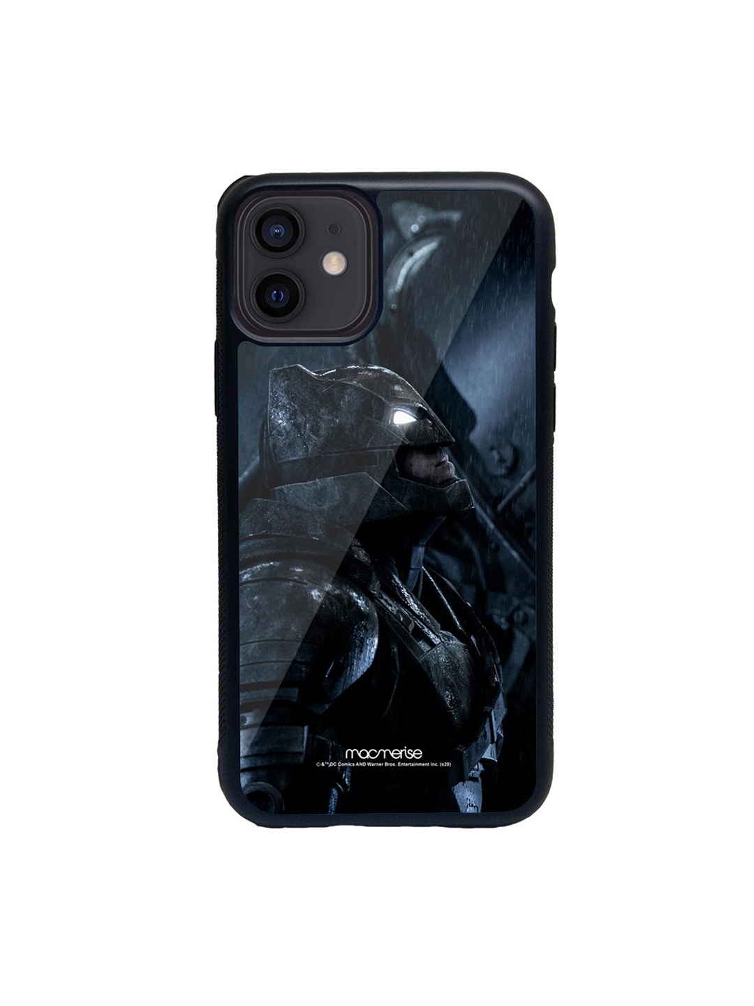 

macmerise Black & Grey The Victory Glance Glass iPhone 12 Case