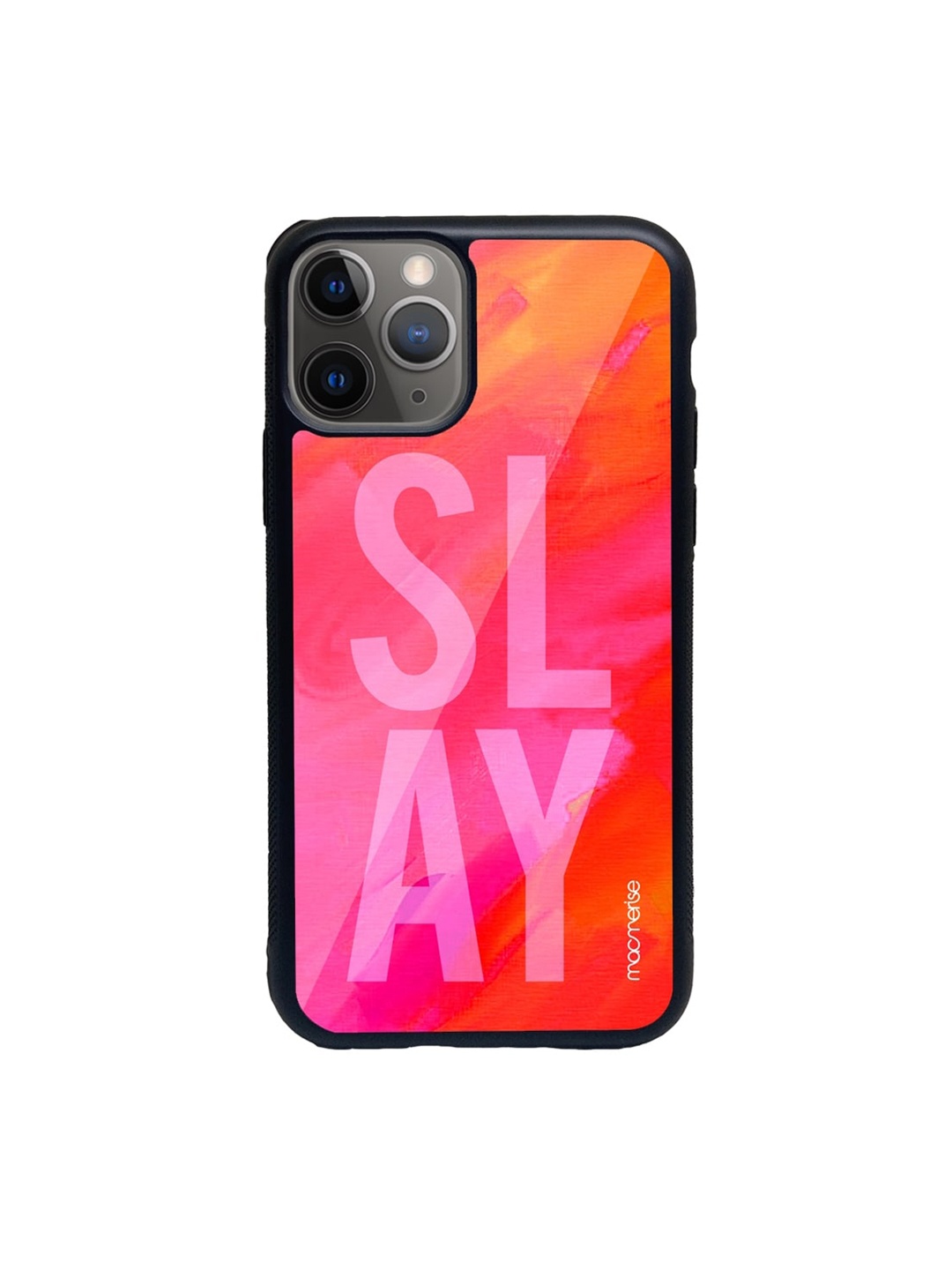 

Macmerise Orange & Pink Slay Pink Glass iPhone 11 Pro Max Phone Case