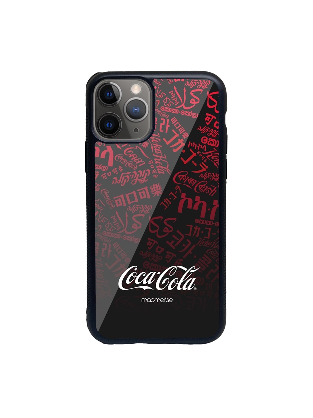 macmerise Black & Red I Speak Coke iPhone 11 Pro Back Case
