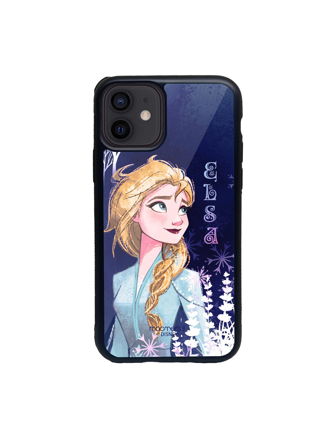 

macmerise Blue & Beige Strong Elsa Glass iPhone 12 Mini Case