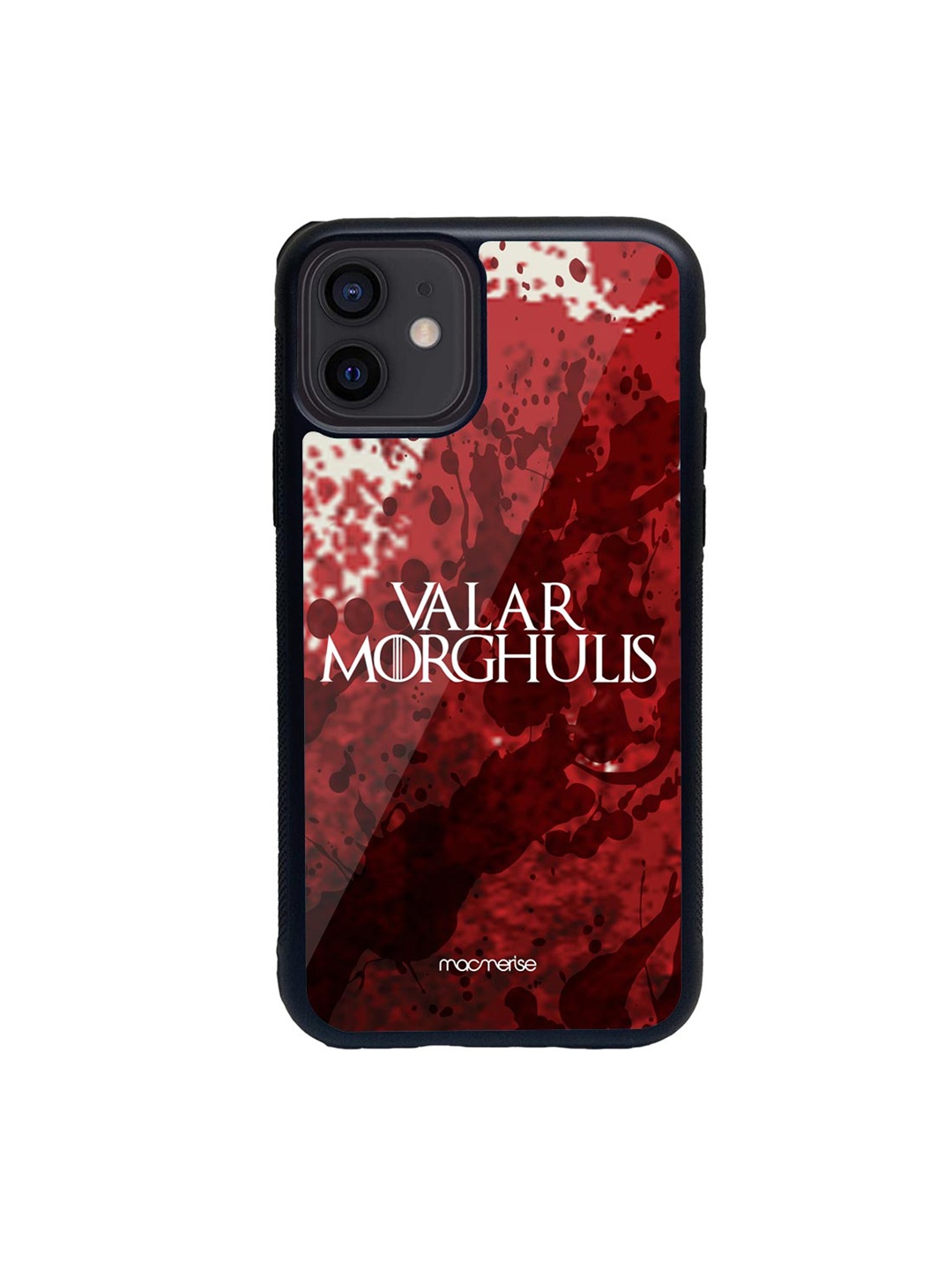 

macmerise Red & White Valar Morghulis iPhone 12 Mini Back Case