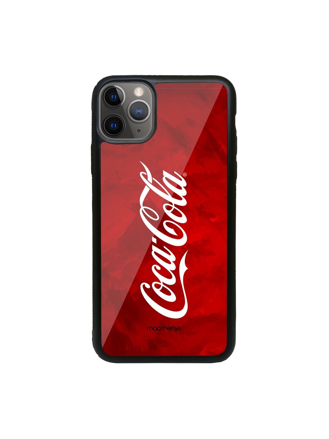 

macmerise Black & Red Mist Coke Glass iPhone 11 Pro Max Phone Case