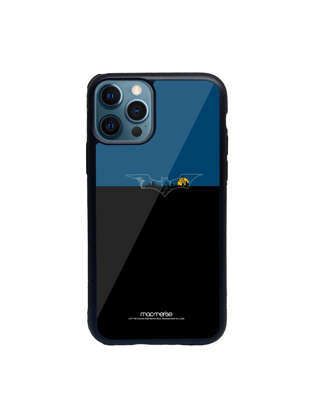

Macmerise Navy Blue & Black Batmans Gotham Glass iPhone 12 Pro Phone Case