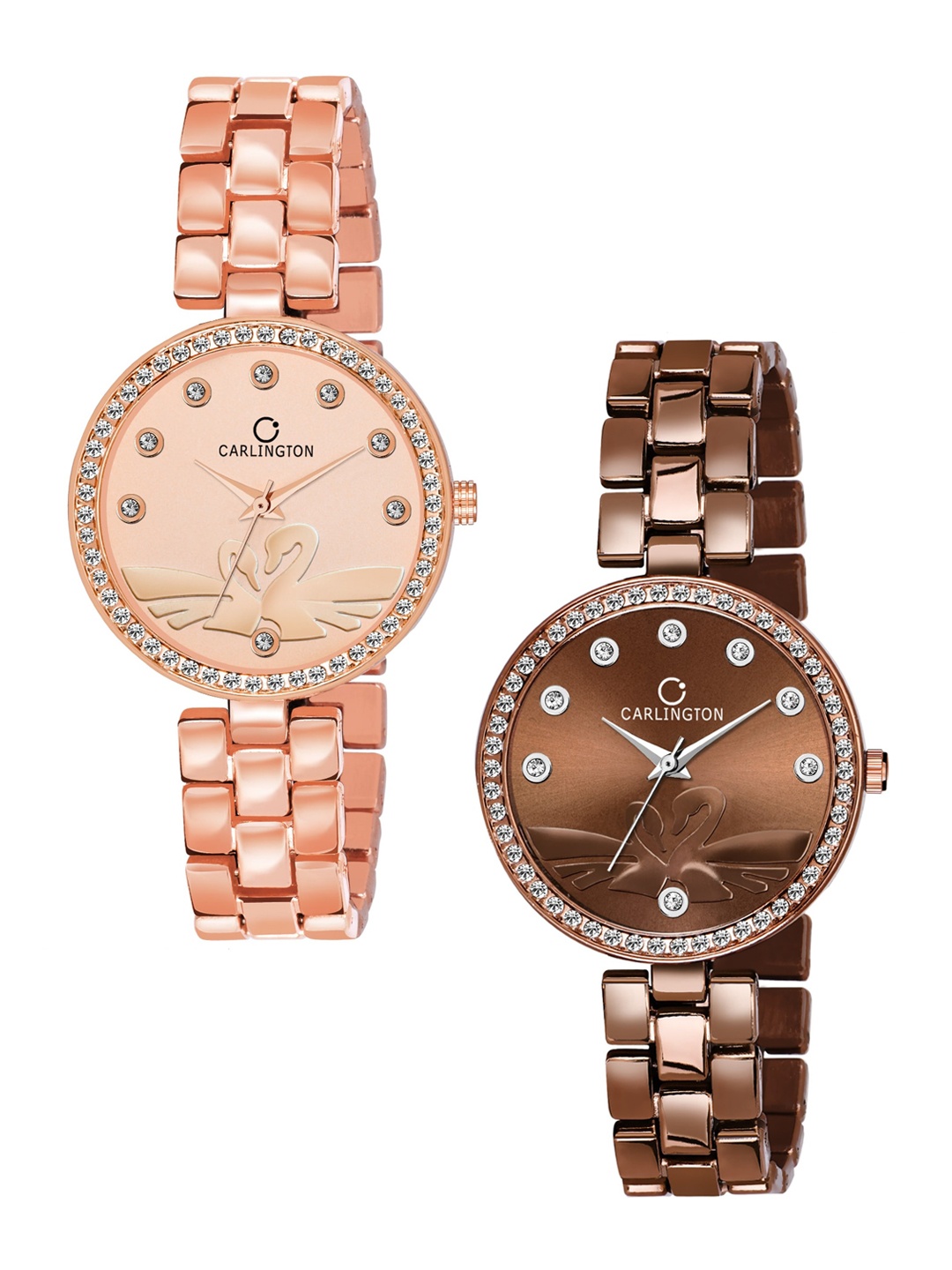 

CARLINGTON Women Multicoloured Analogue Watch, Multi