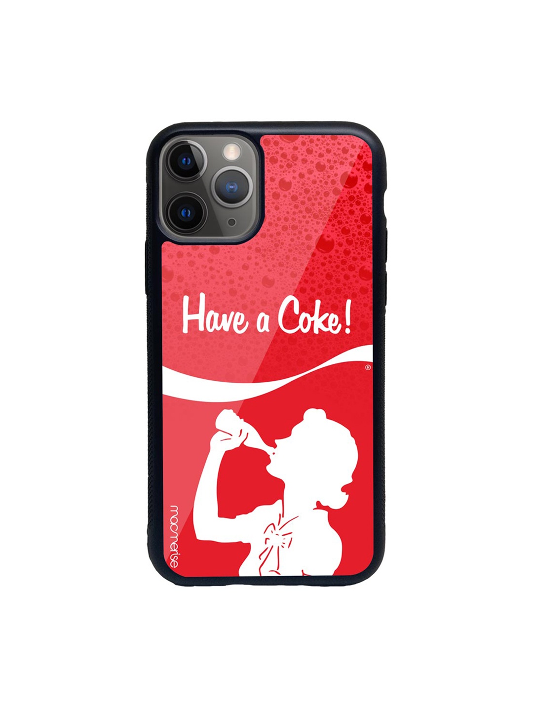 

macmerise Red & White Have a Coke Printed iPhone 11 Pro Max Back Case