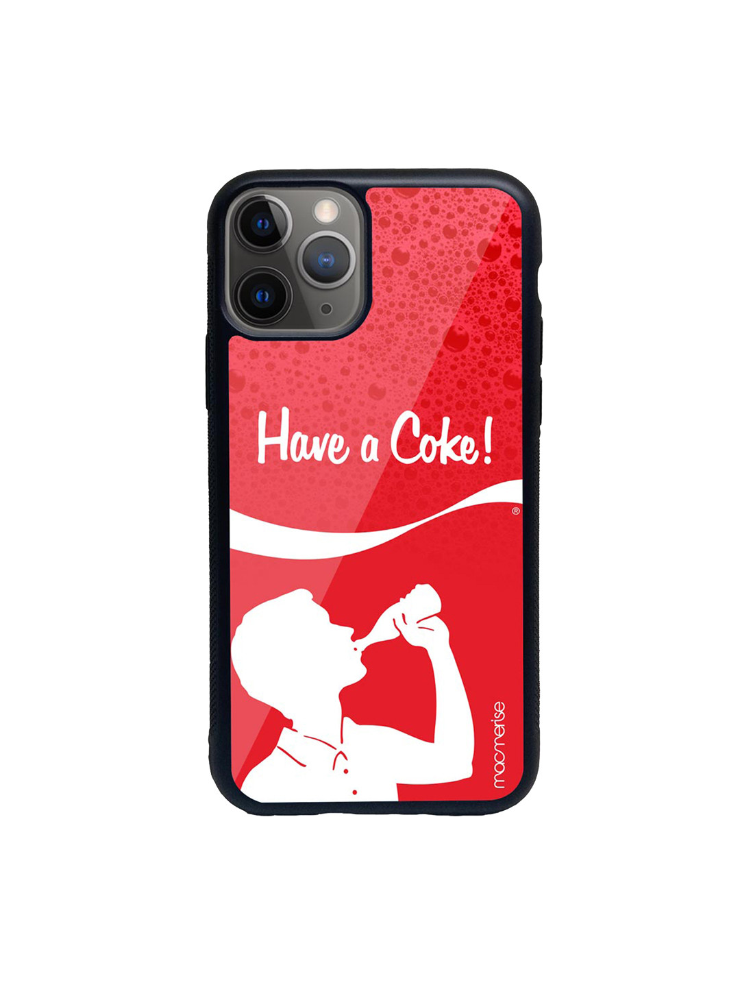 

macmerise Red & White Have A Coke Boy Printed iPhone 11 Pro Back Case