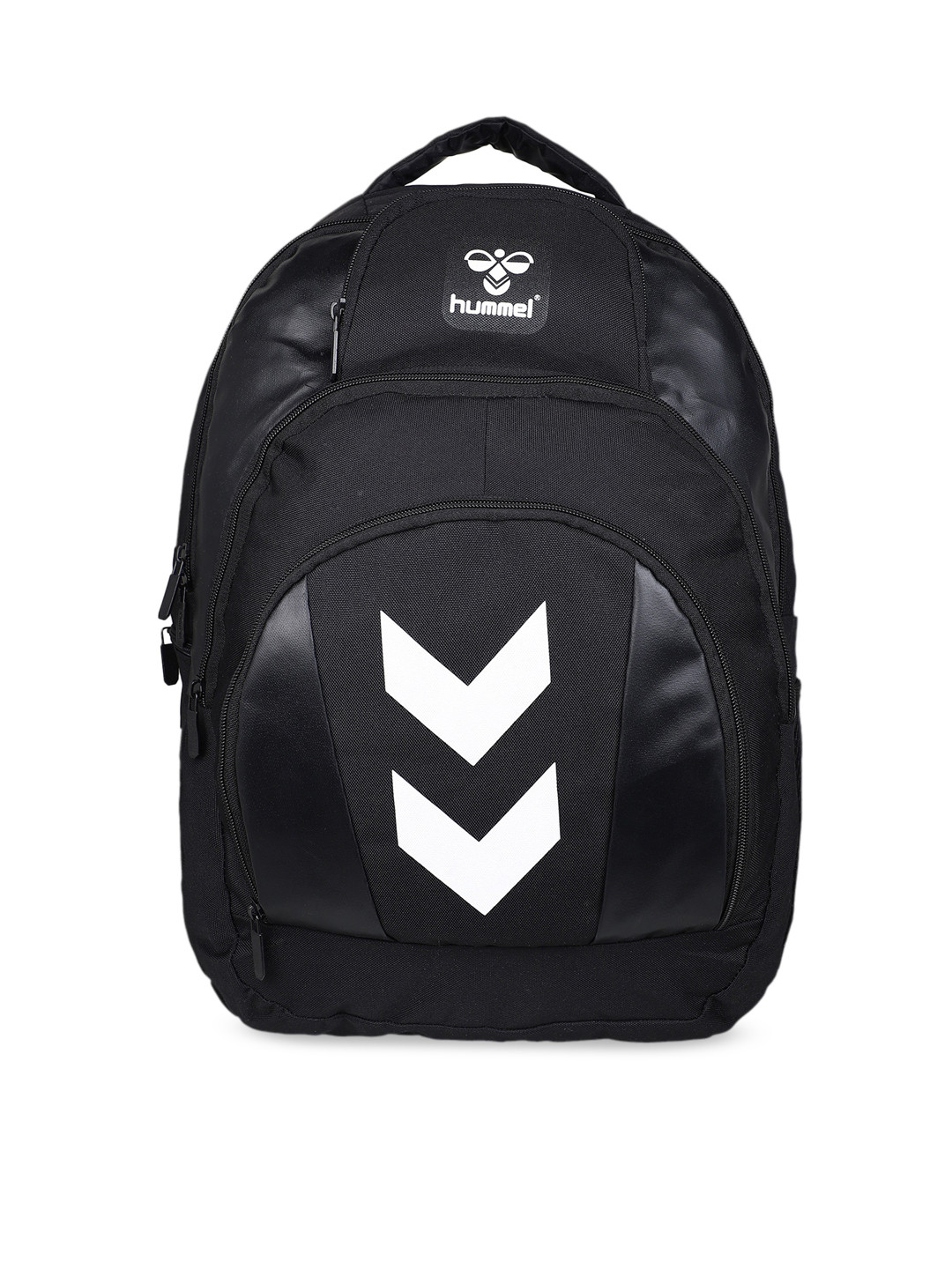 

hummel Unisex Black & White Printed Backpacks