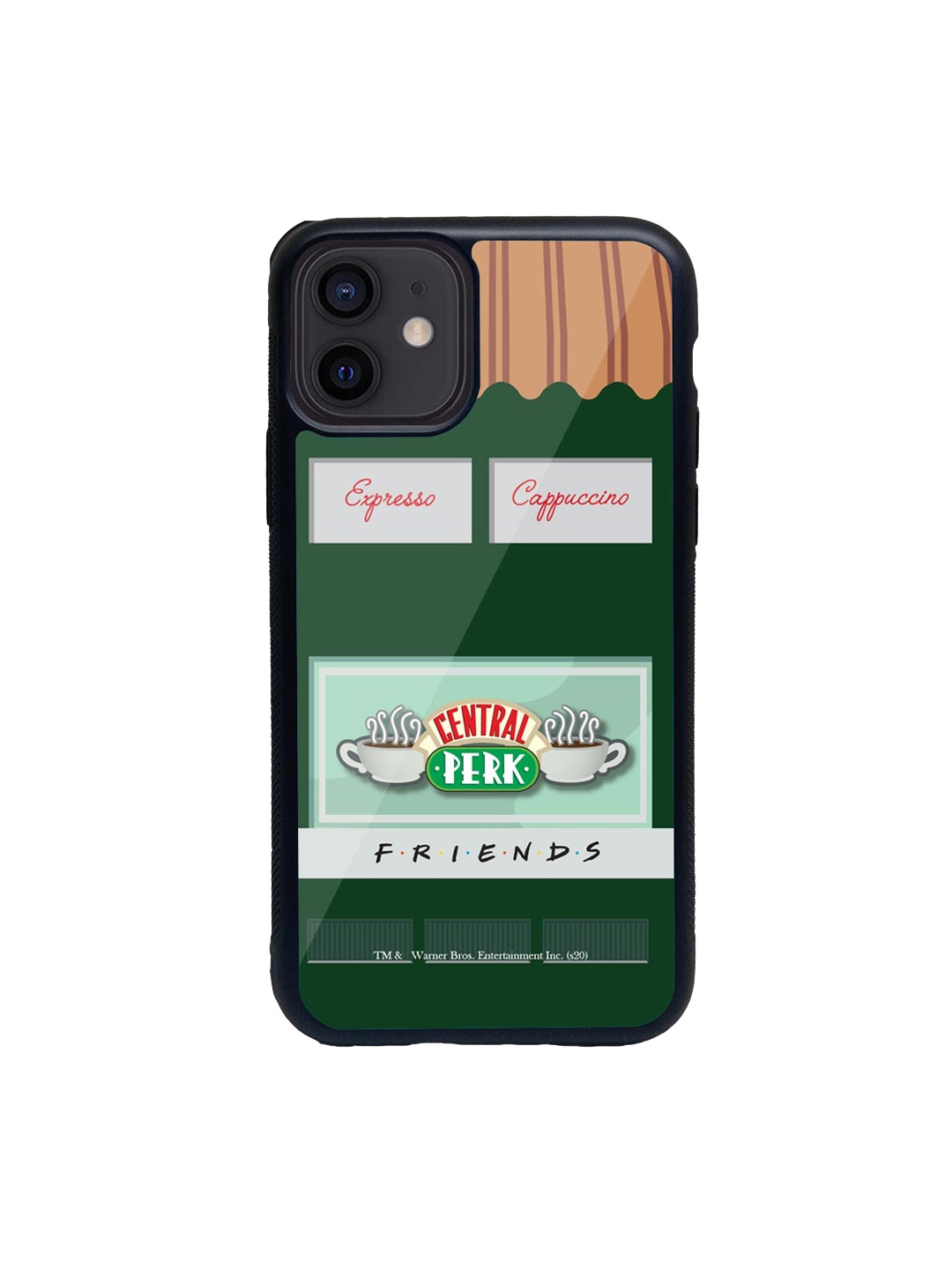 macmerise Multicoloured Central Perk Glass iPhone 12 Mini Phone Case, Multi