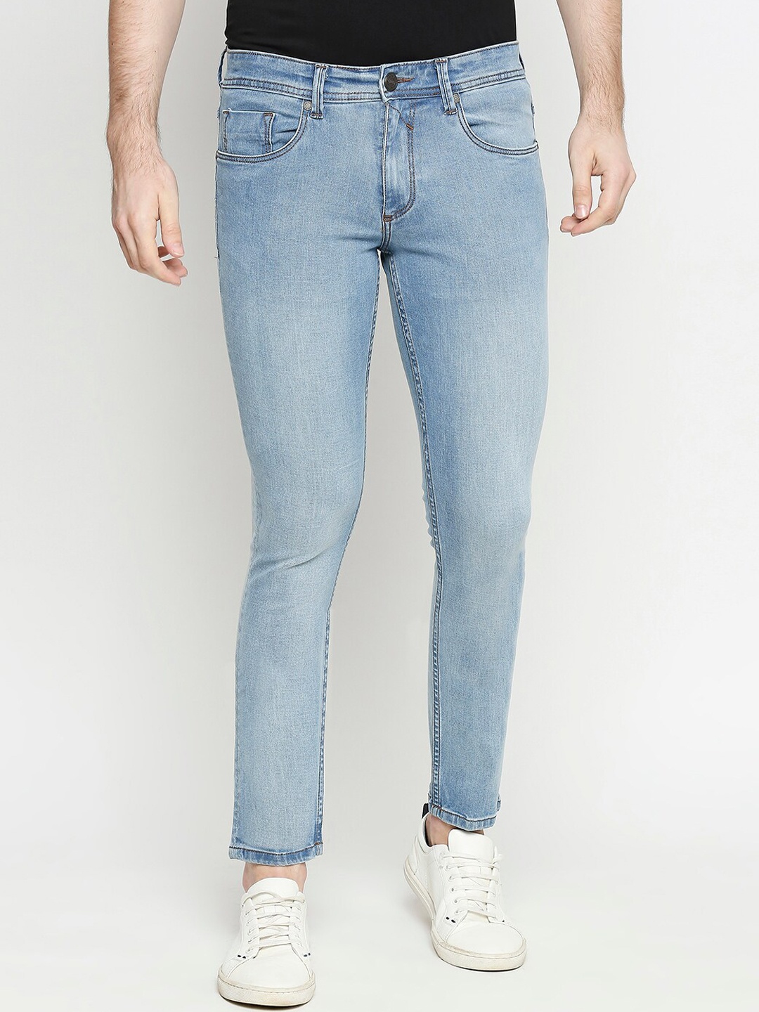 Basics Men Blue Super Skinny Fit Jeans