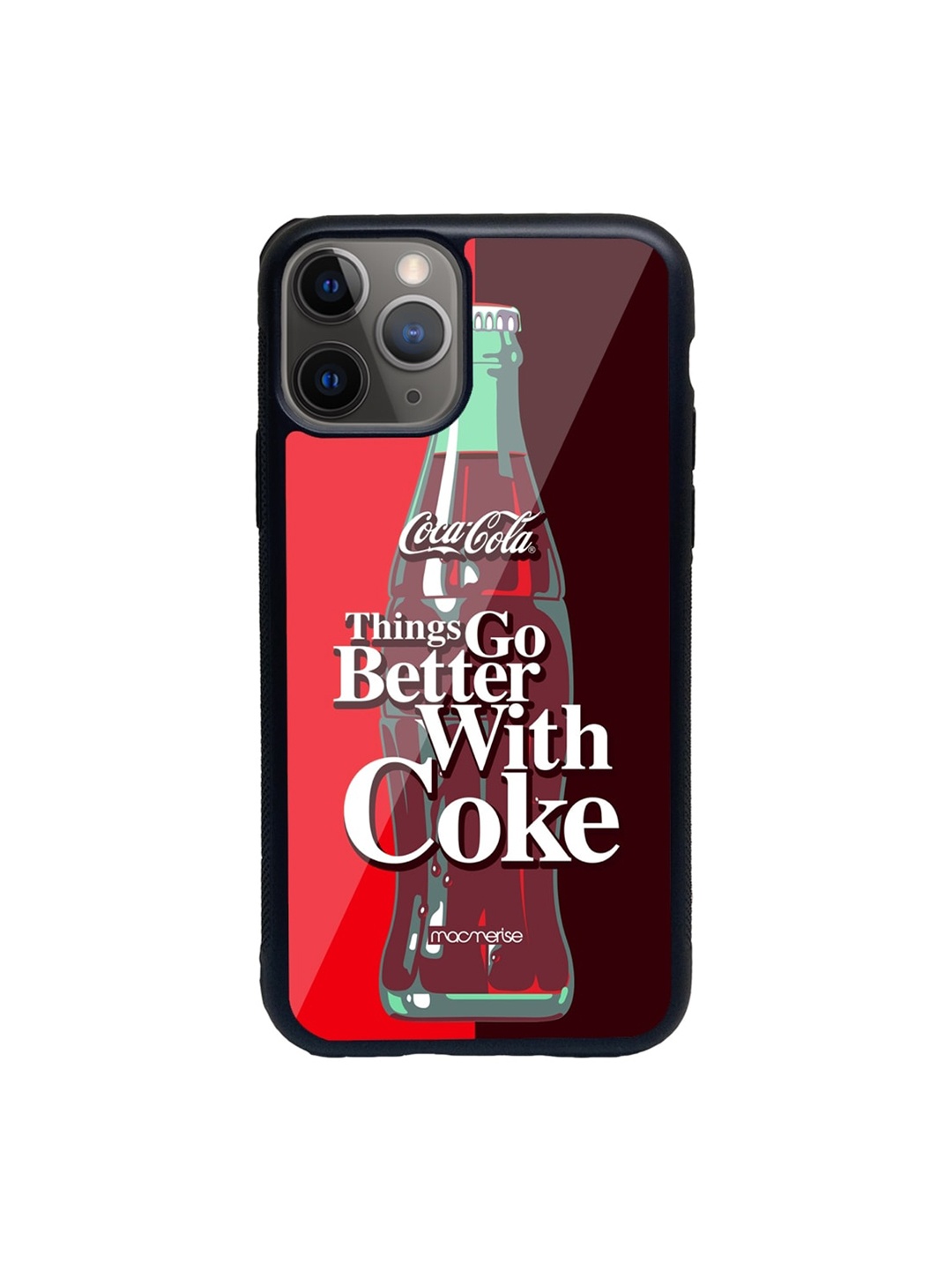

Macmerise Red & White Go With Coke Glass iPhone 11 Pro Phone Case