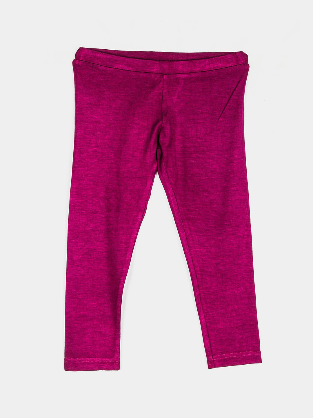 

Peppermint Girls Purple Solid Ankle-Length Leggings