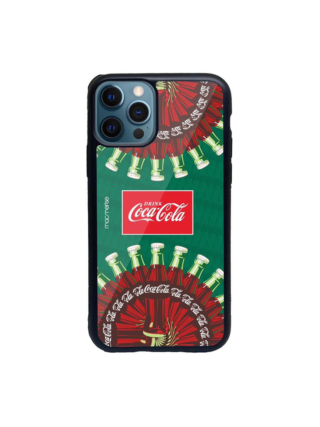 

macmerise Green & Red Drink Coke Printed iPhone 12 Pro Max Back Case