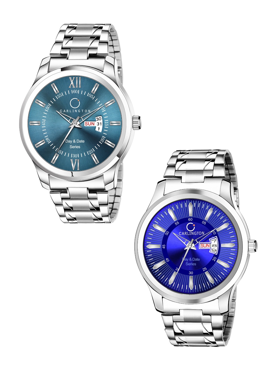 

CARLINGTON Men Multicoloured Analogue Watch, Multi