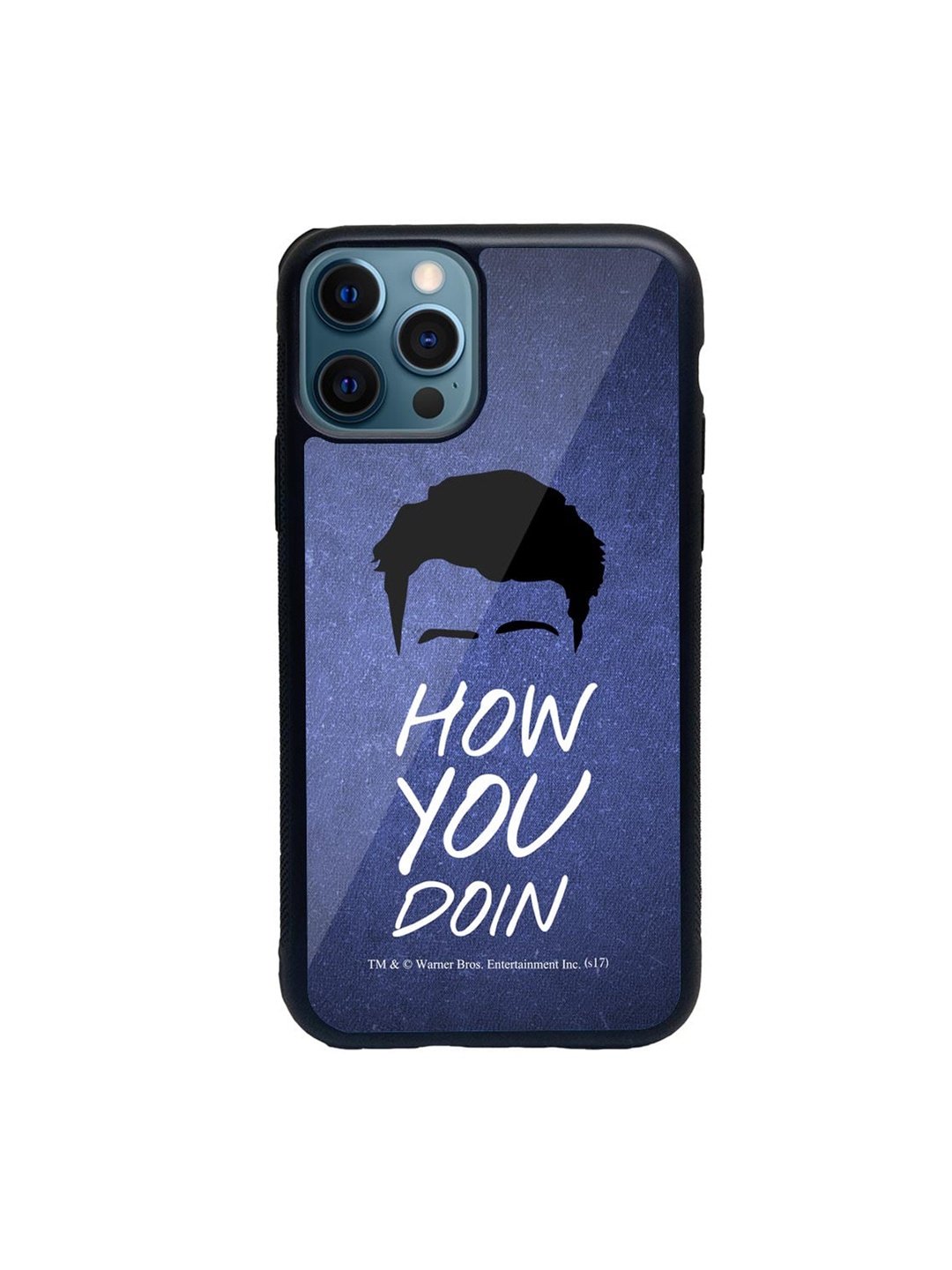 

Macmerise Navy Blue & White Friends How You Doin iPhone 12 Pro Back Case