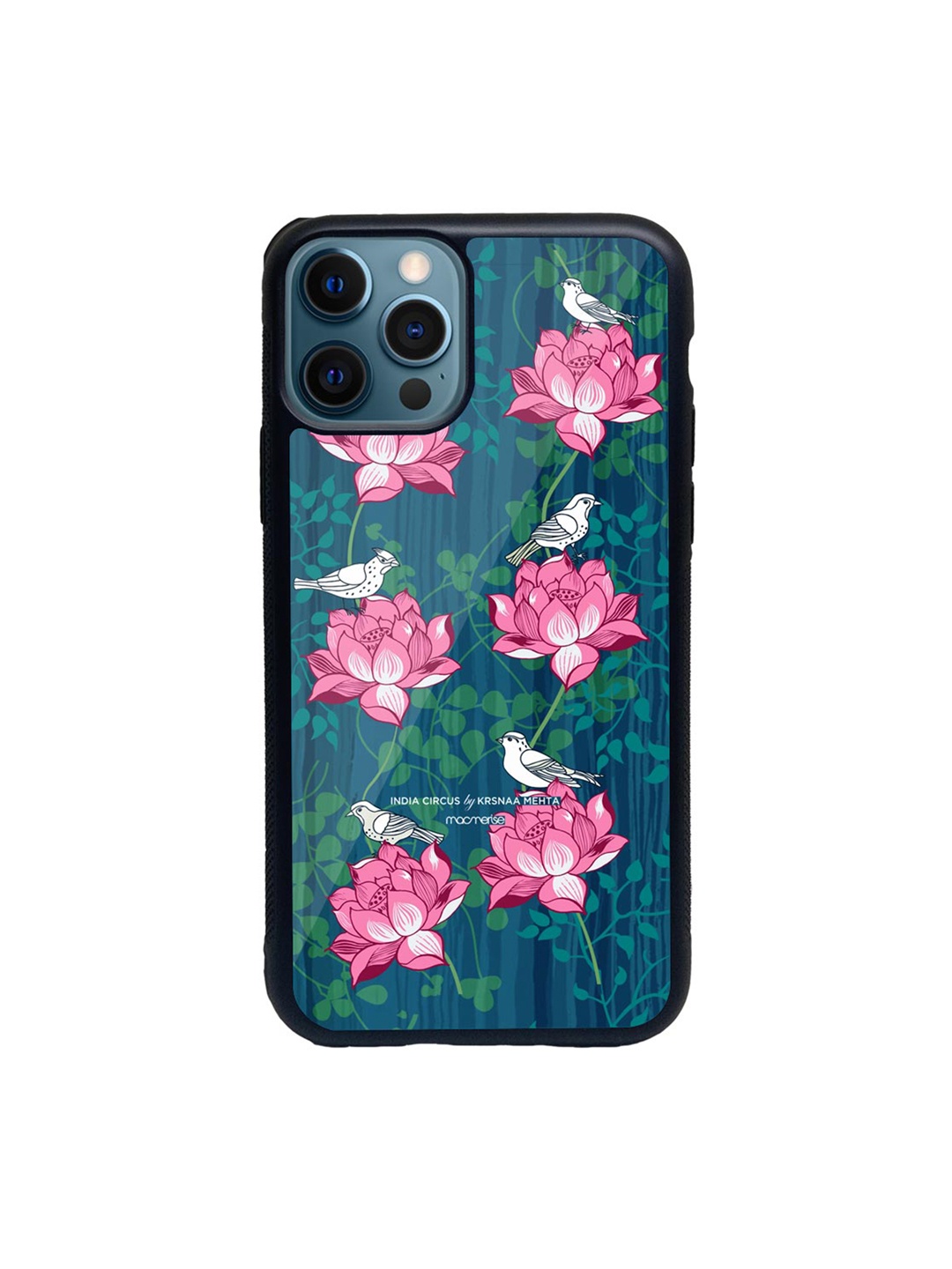 macmerise Pink & Blue Desired awakening Printed iPhone 12 Pro Back Case