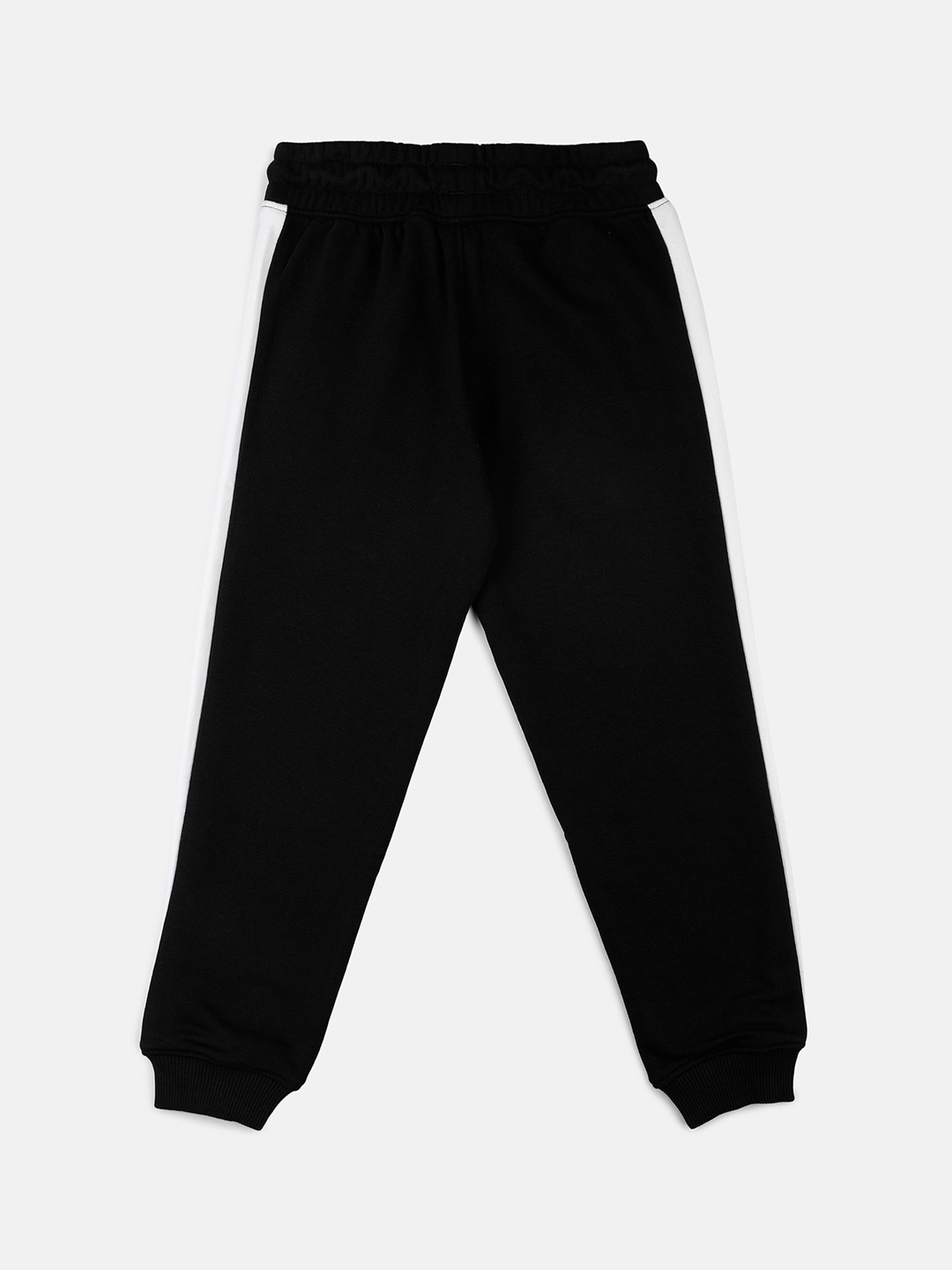 

Puma Boys Black Solid Straight-Fit Joggers