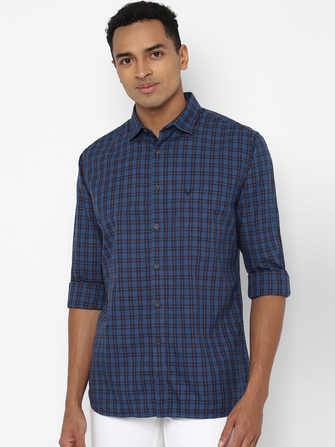 

Allen Solly Men Blue Shirt