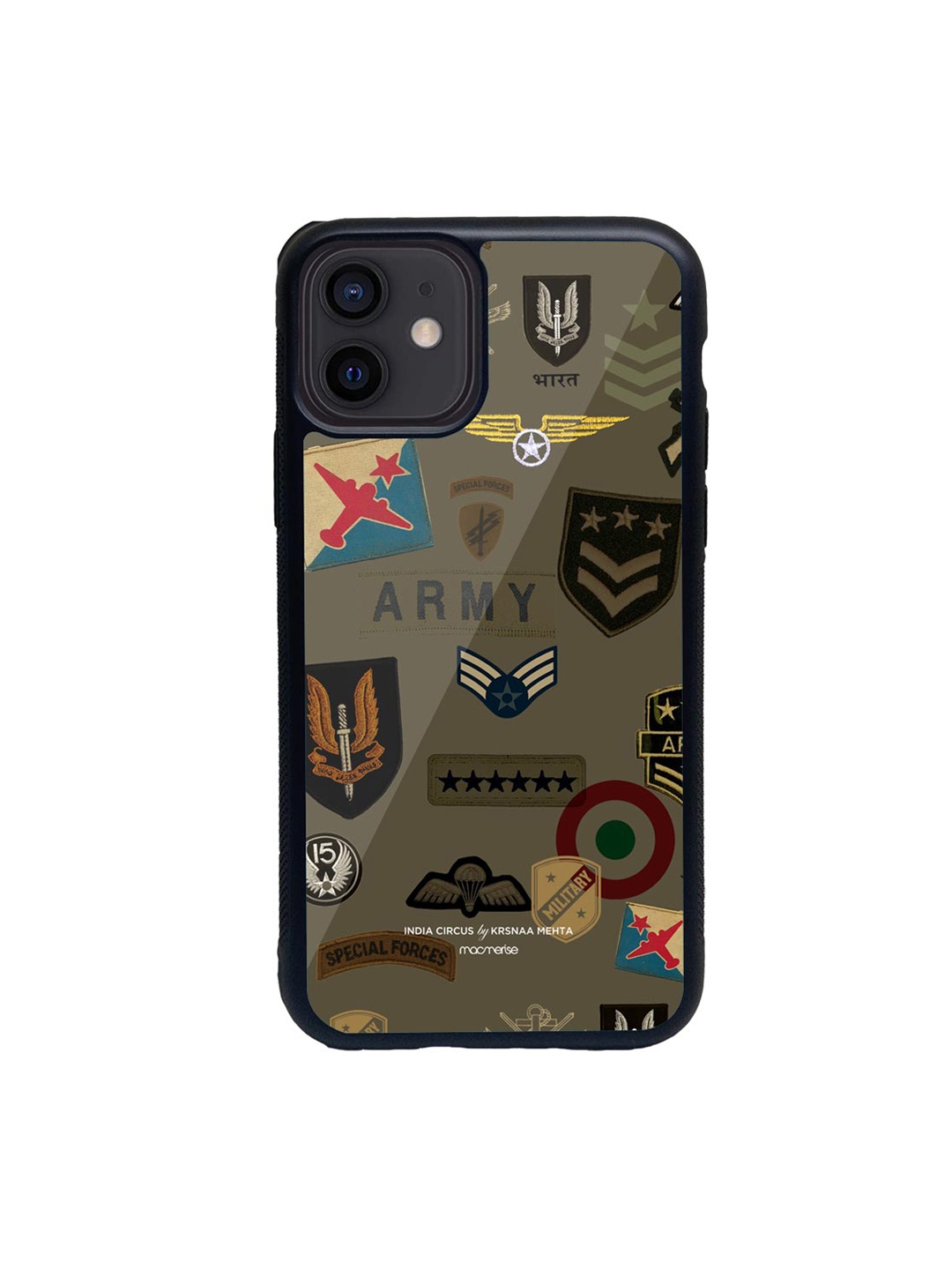 

macmerise Grey & Black Roger That Glass iPhone 12 Mini Phone Case