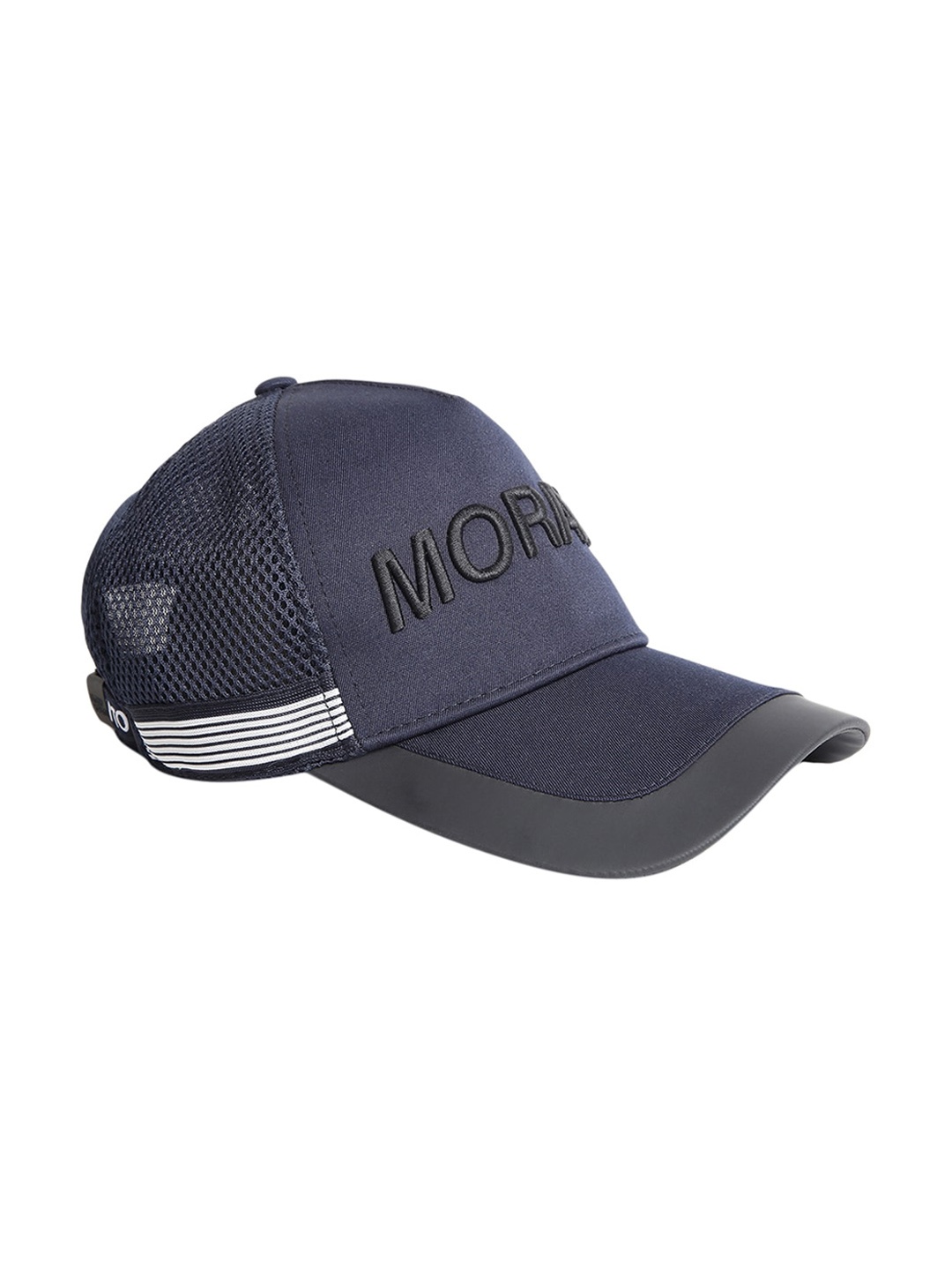 

Antony Morato Men Blue & Black Embroidered Baseball Cap