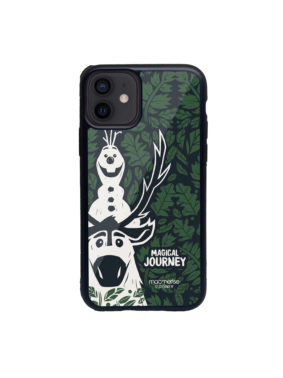 

macmerise Green & White Magical Journey Glass iPhone 12 Mini Phone Case