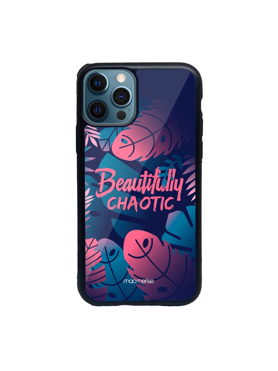 

macmerise Blue & Pink Beautifully Chaotic iPhone 12 Pro Phone Case