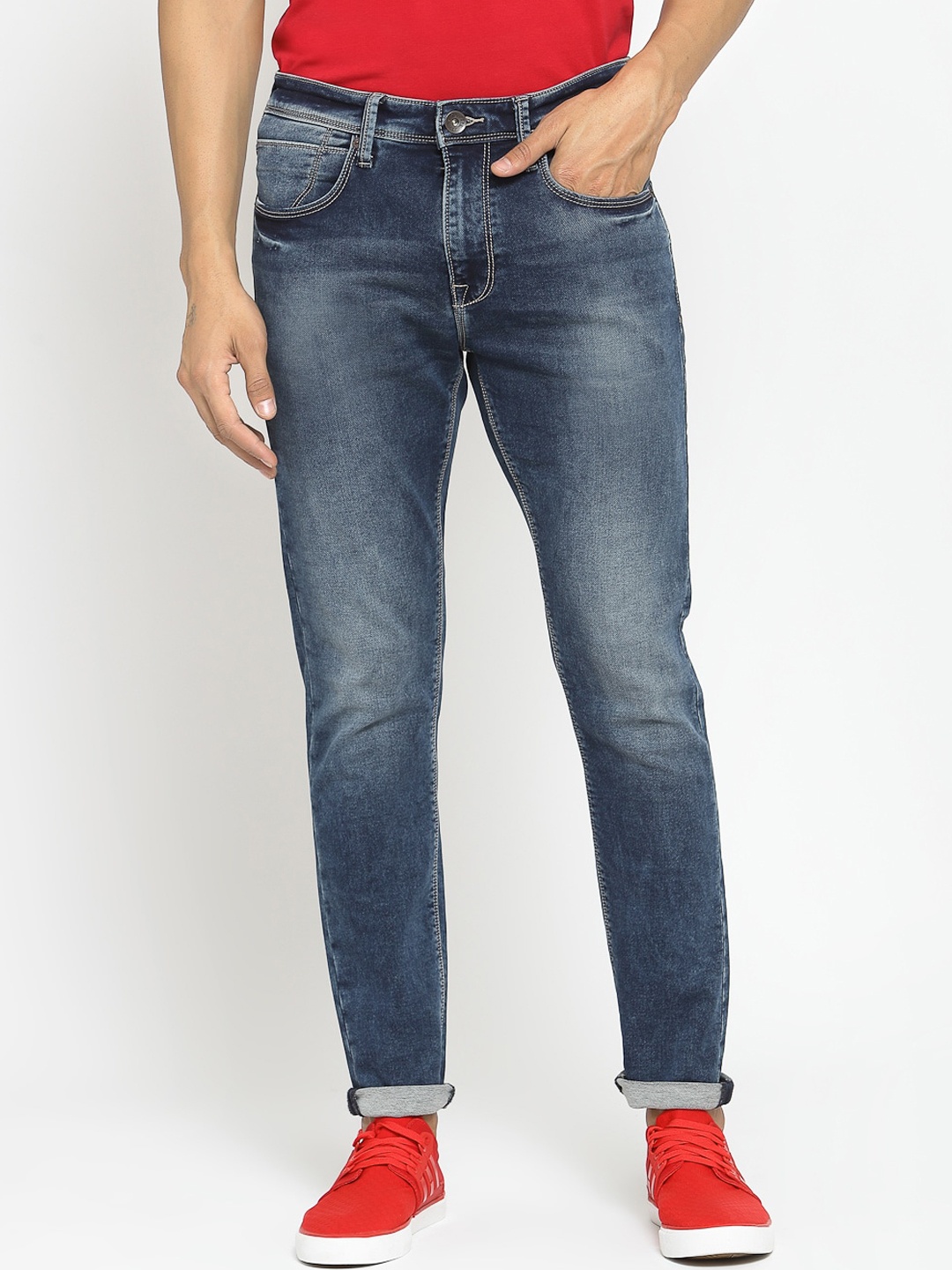 

Pepe Jeans Men Blue Skinny Fit Jeans