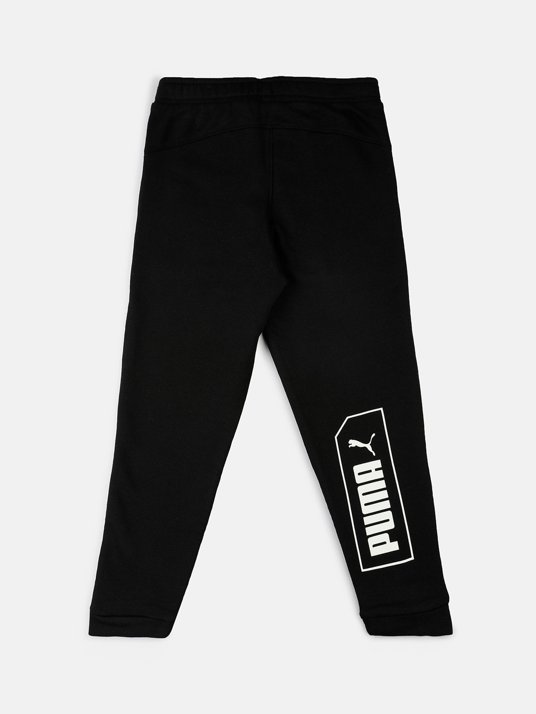 

Puma Boys Black Solid Knitted Joggers