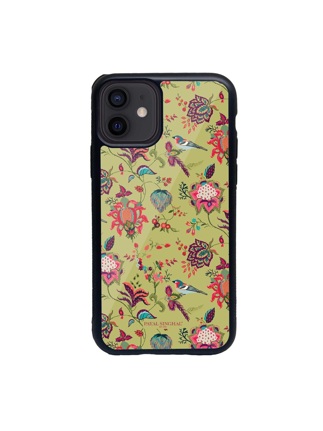 

macmerise Multicoloured Payal Singhal Chidiya Printed iPhone 12 Mini Back Case, Multi