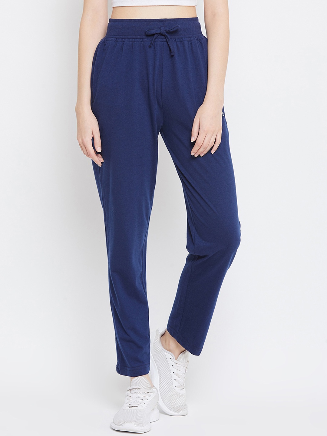 

Okane Women Blue Solid Track Pants