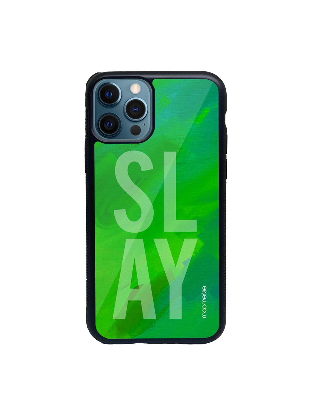 

macmerise Green Slay Glass iPhone 12 Pro Case