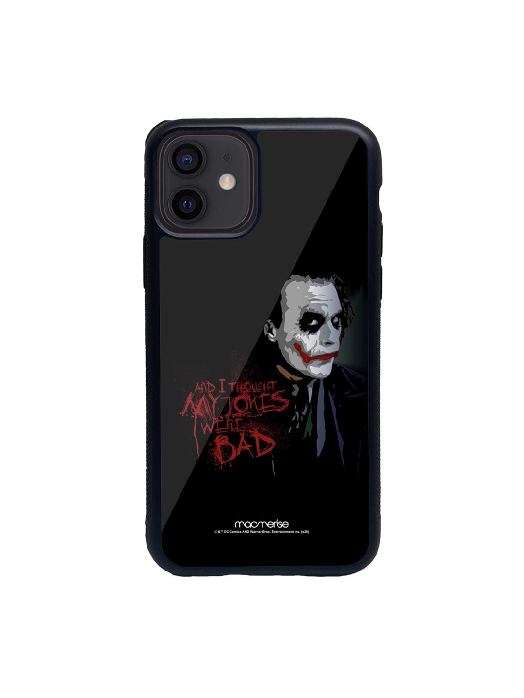 

macmerise Black & White Jokers Sarcasm Print iPhone 12 Mini Back Case