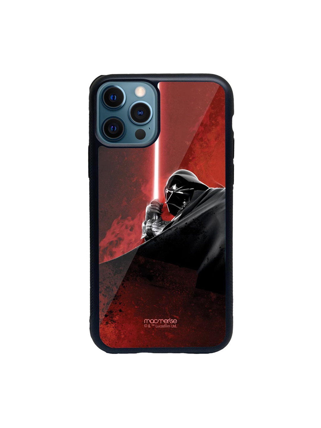 

macmerise Black & Red The Vader Attack iPhone 12 Pro Back Case