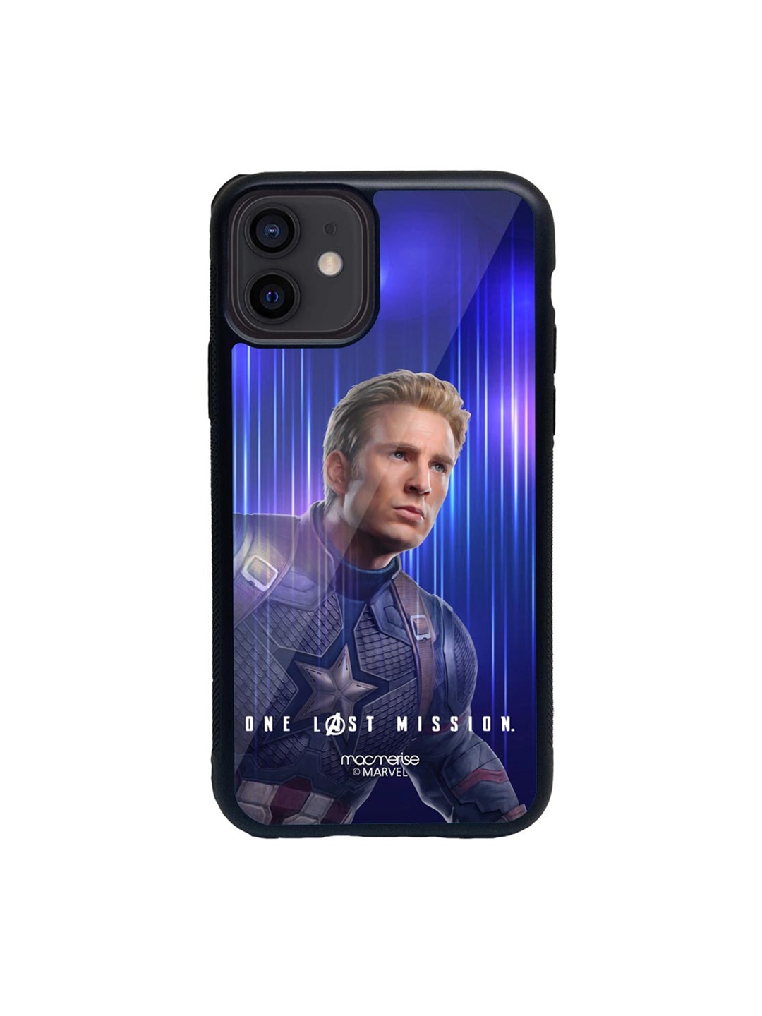

macmerise Multicoloured One Last Mission Glass iPhone 12 Mini Phone Case, Multi