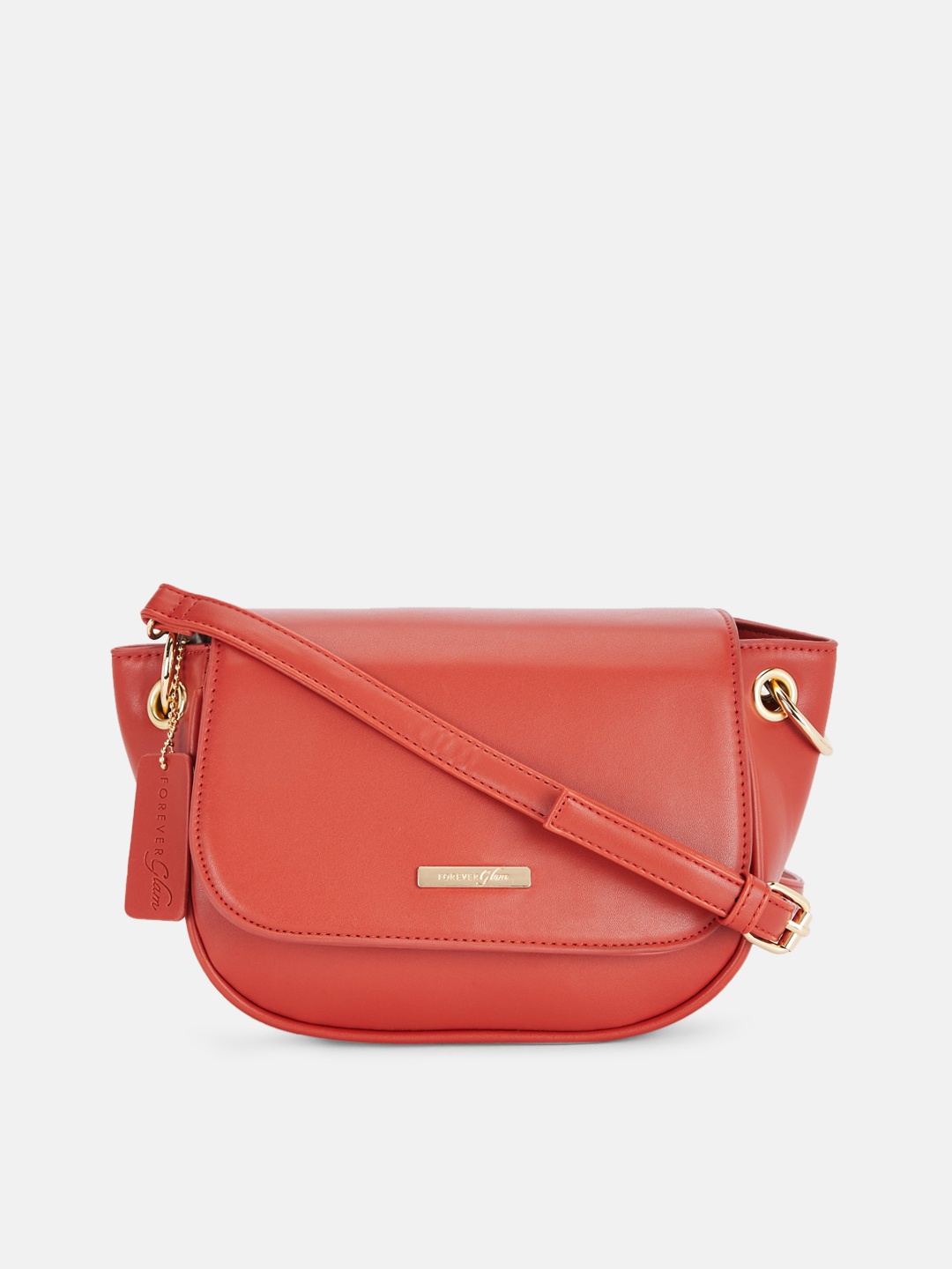

Forever Glam by Pantaloons Brown Solid Sling Bag