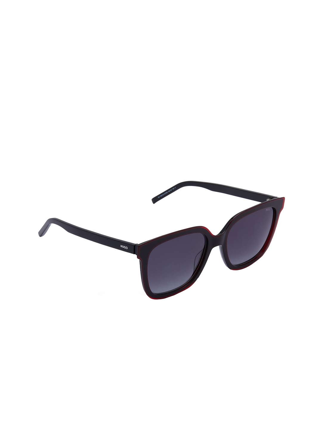 

HUGO Women Grey Lens & Black Square Sunglasses with UV Protected Lens