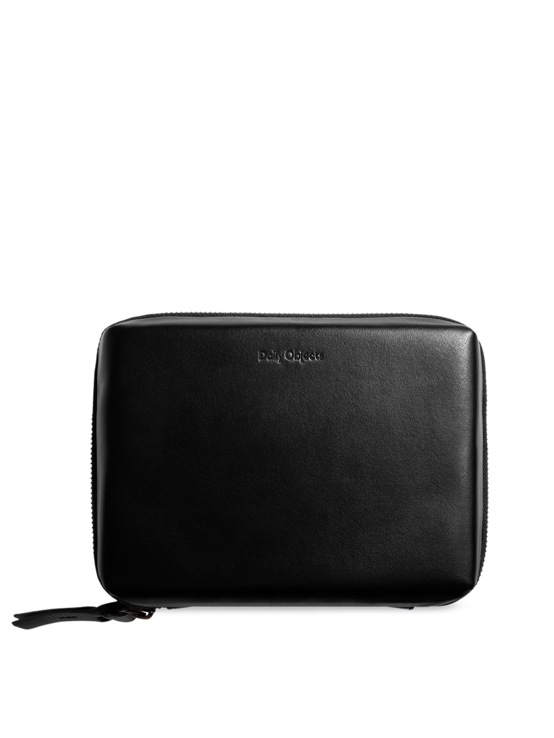 

DailyObjects Black & Red Solid Tech Kit Organiser