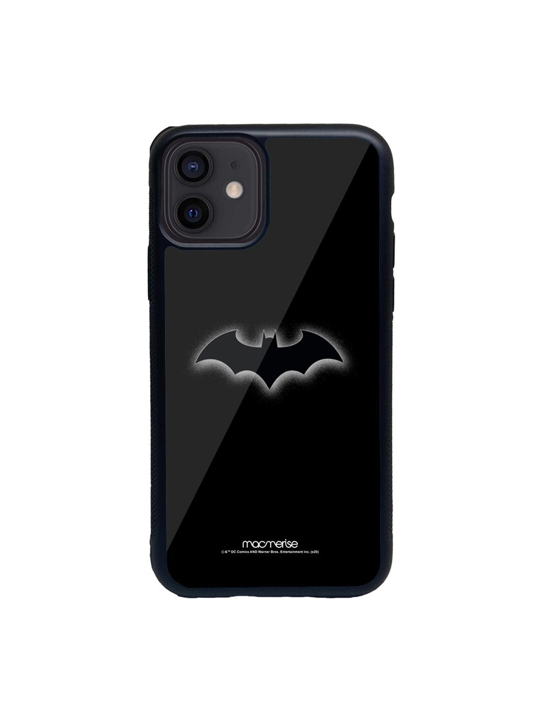 

macmerise Black & Grey Logo Batman iPhone 12 Mini Back Case