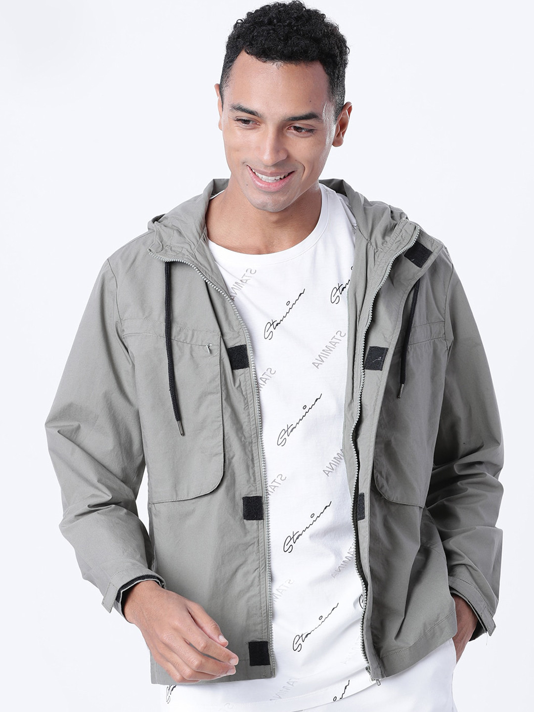 

HIGHLANDER Men Green Solid Tailored Jacket