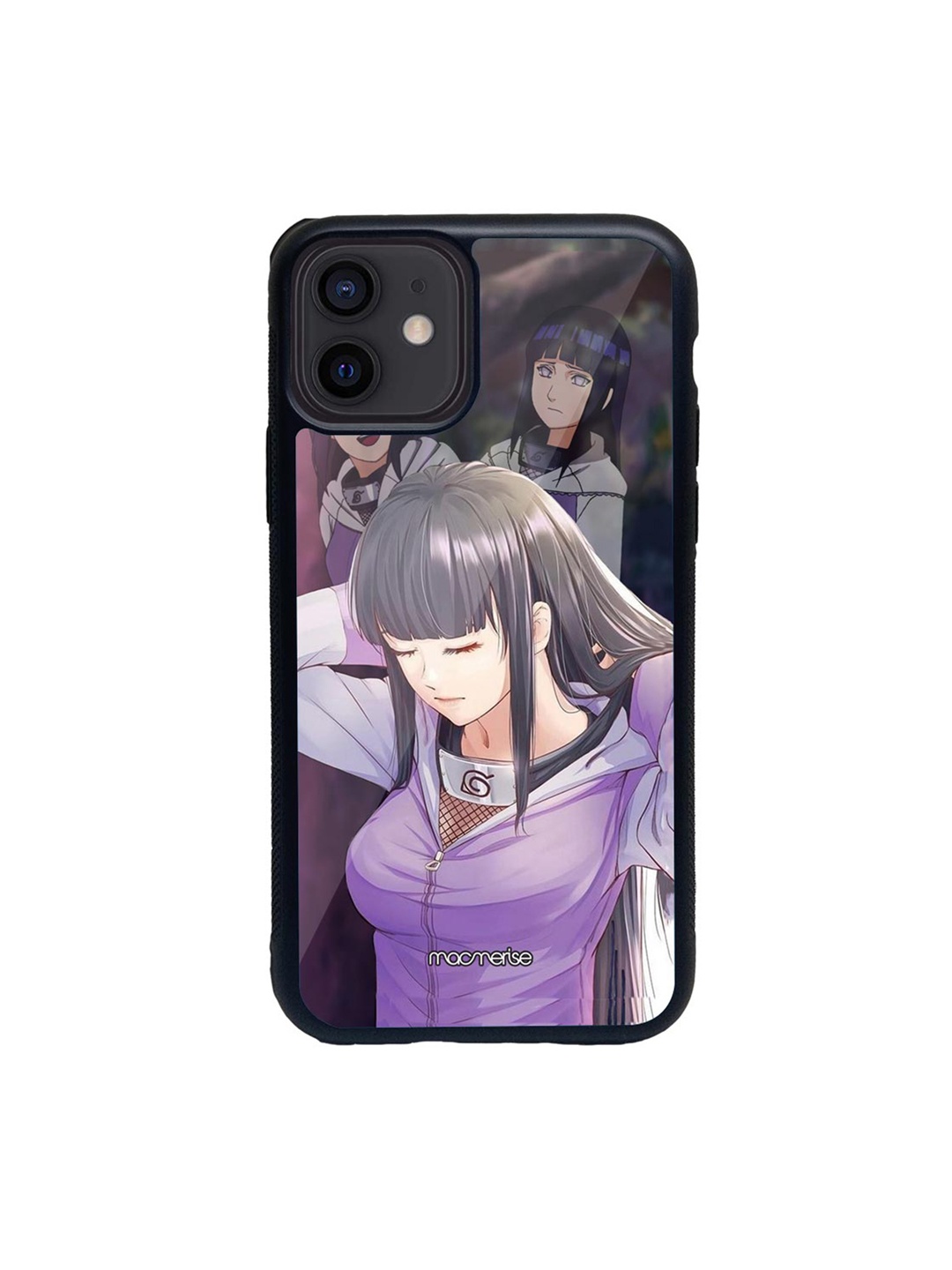 

macmerise Purple & Grey Phases of Hinata Hyuga Printed iPhone 12 Mini Back Case
