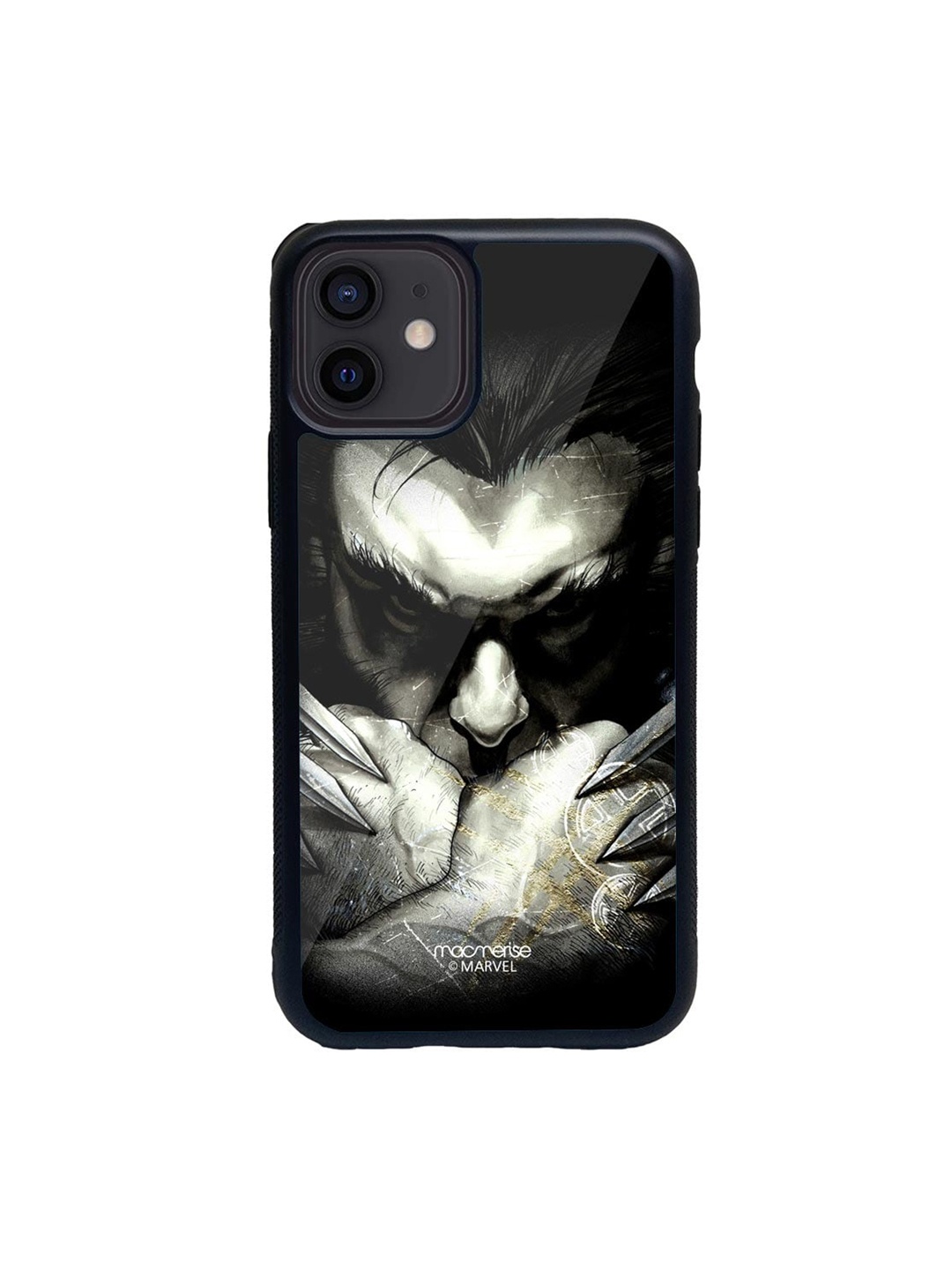 

macmerise Black & White The Dark Claws Printed iPhone 12 Mini Back Case