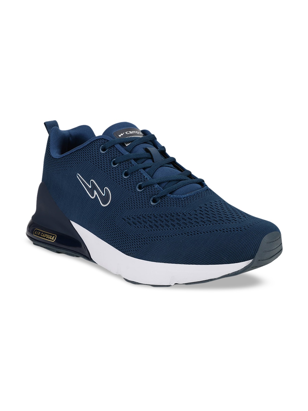 

Campus Men Blue Mesh Running Shoes