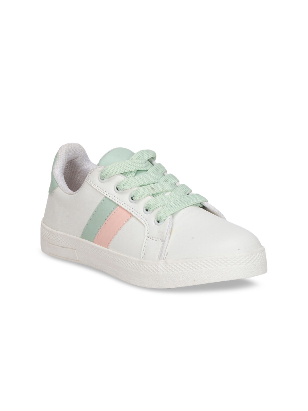 

Denill Women Striped Sneakers, Green