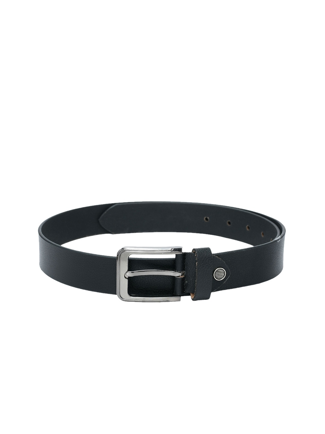 

Kastner Men Black Solid Leather Belt