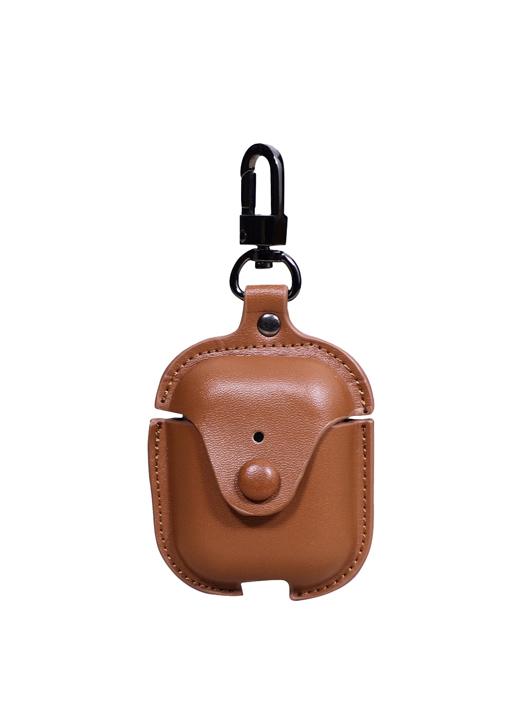 

TREEMODA Unisex Tan Brown Solid Airpods Case Cover