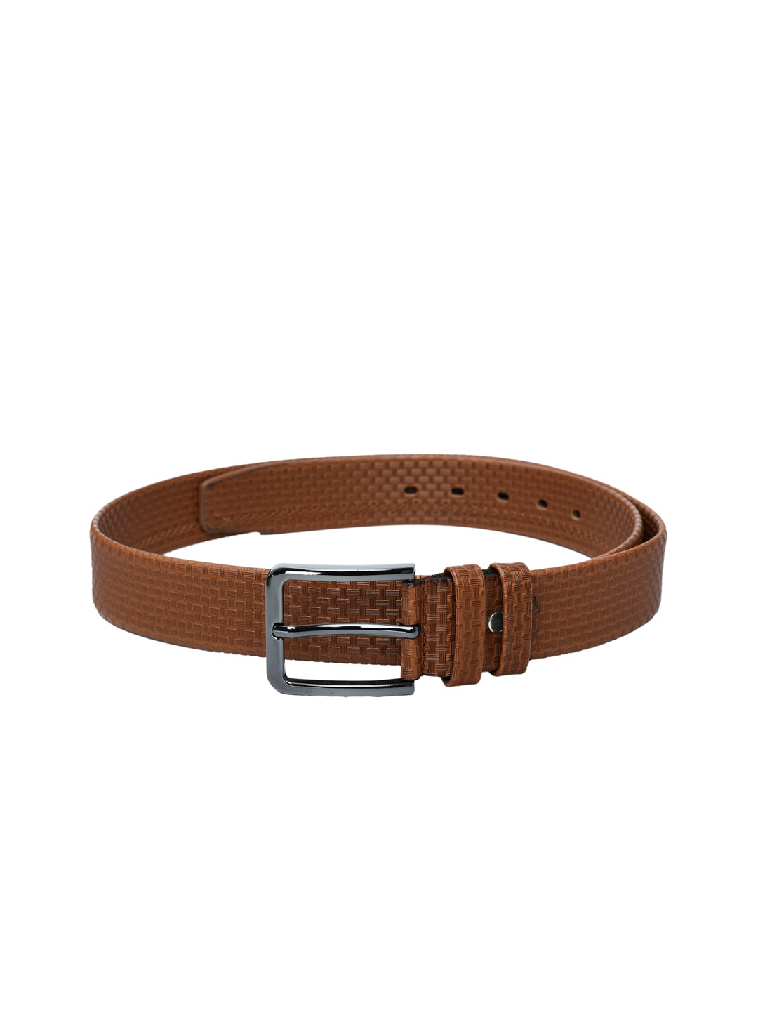 

Kastner Men Tan Brown Textured Belt